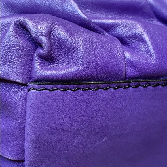 Valentino Maison Purple Leather Studded bag - Picture 4 of 8